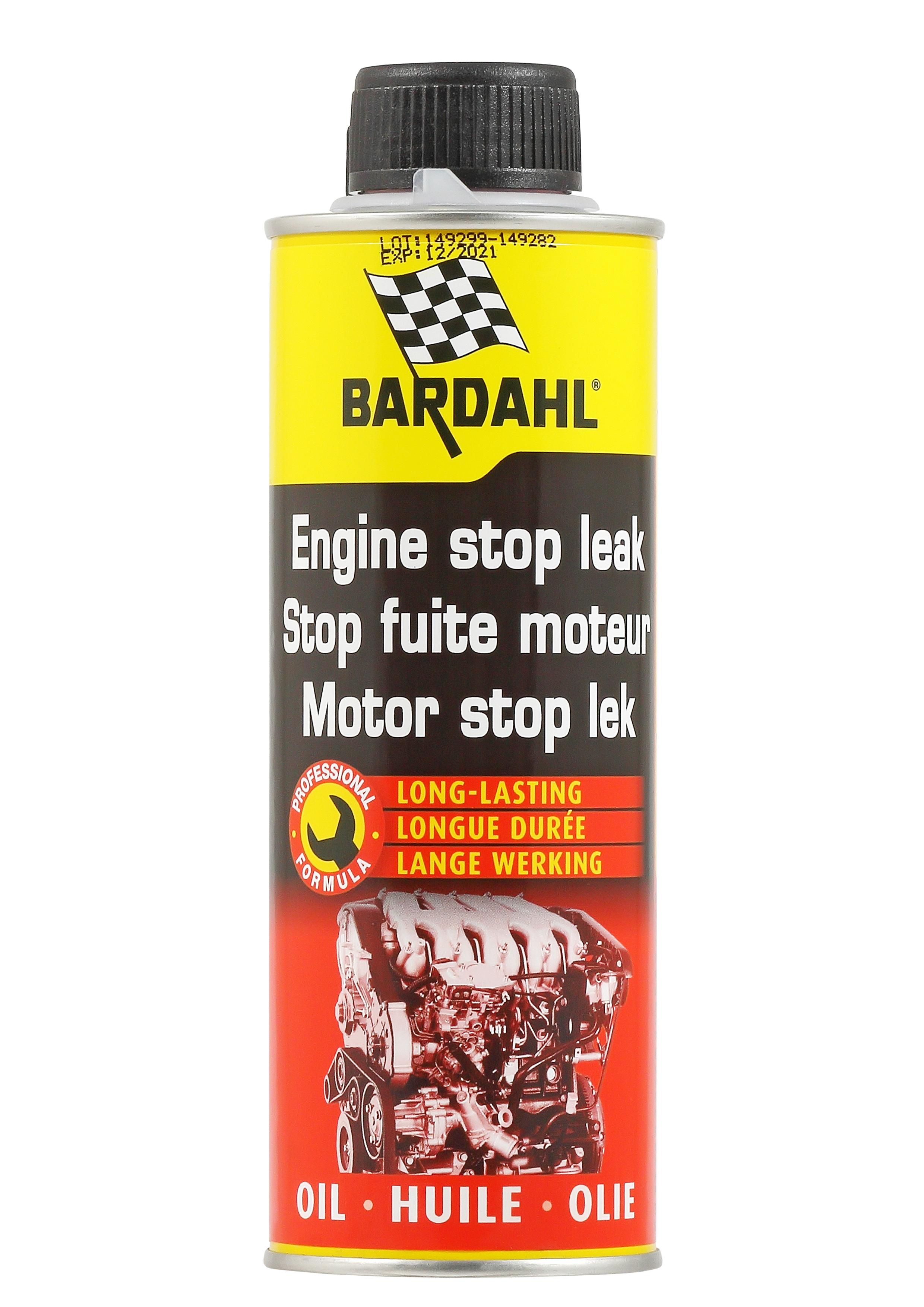 

Присадка в масло BARDAHL 1107B Engine Stop Leak 300 мл, Красный