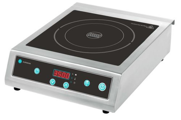 

Настольная электрическая плитка Hurakan HKN-M35F PRO серебристый, HKN-M35F PRO