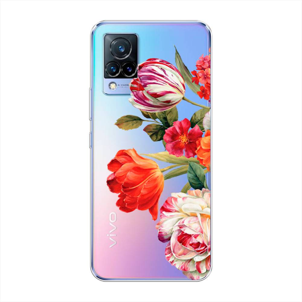 

Чехол Awog на Vivo V21 "Весенний букет", Разноцветный, 264350-8
