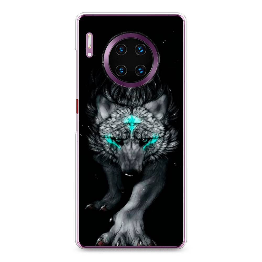 

Чехол Awog на Huawei Mate 30 Pro "Волшебный волк", Черный;серый, 610450-2