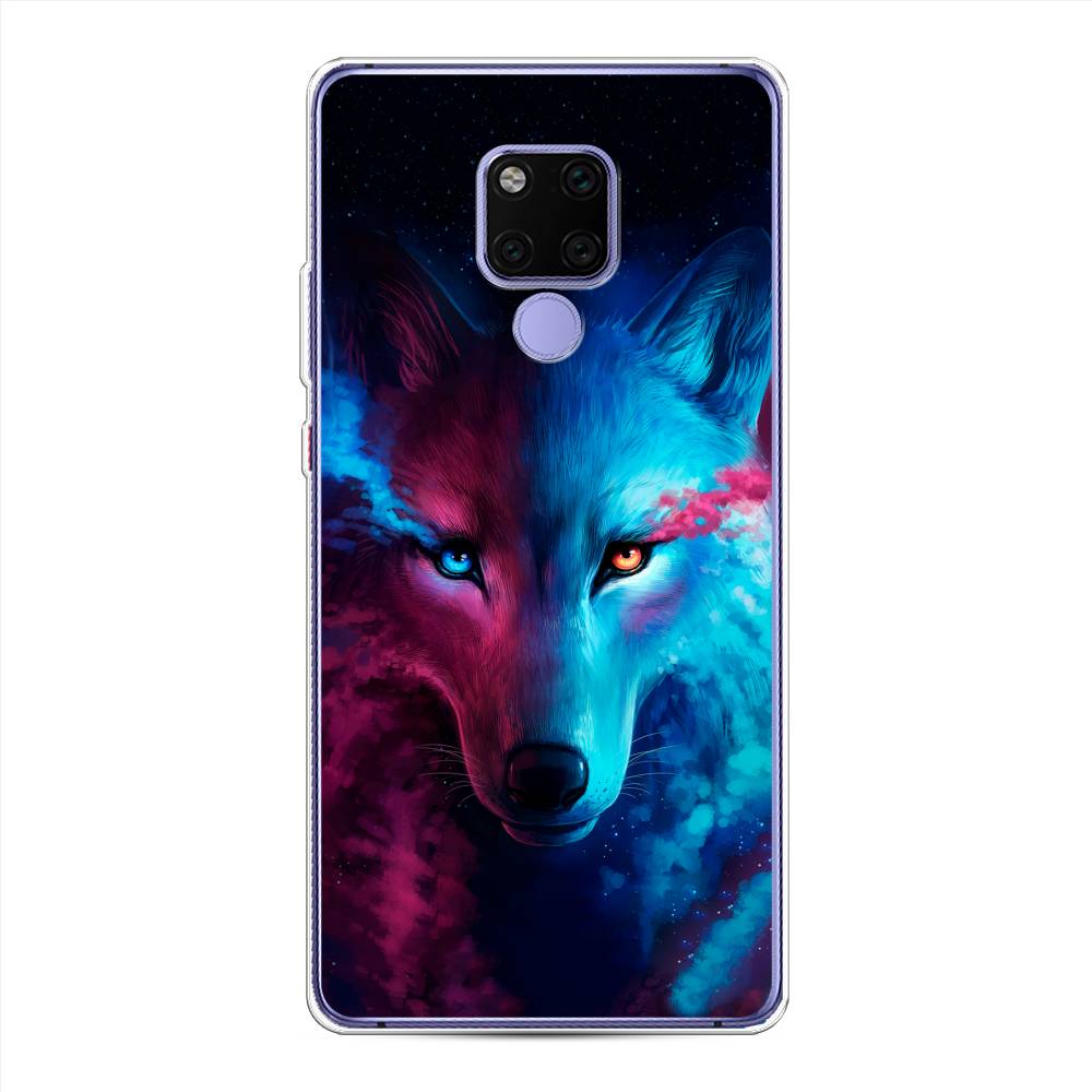 

Чехол Awog на Huawei Mate 20X "Волшебный волк", Черный;серый, 66950-1