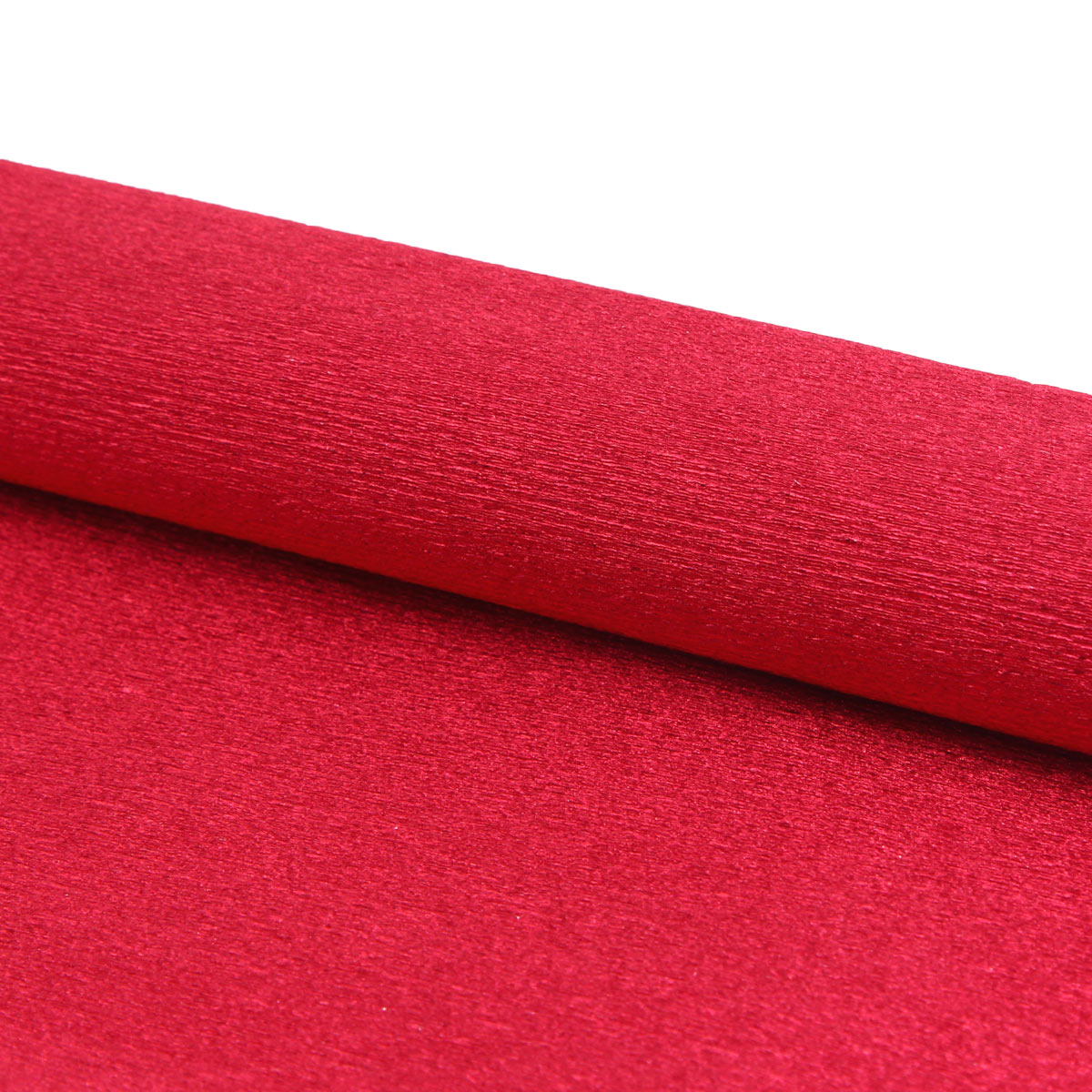 Упаковочная бумага Astra&Craft 7729785_00003 креповая гофрированная красная металлик 2м
