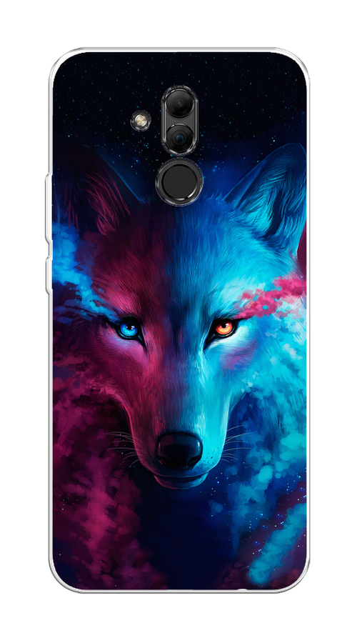 

Чехол Awog на Huawei Mate 20 Lite "Волшебный волк", Черный;серый, 66650-1