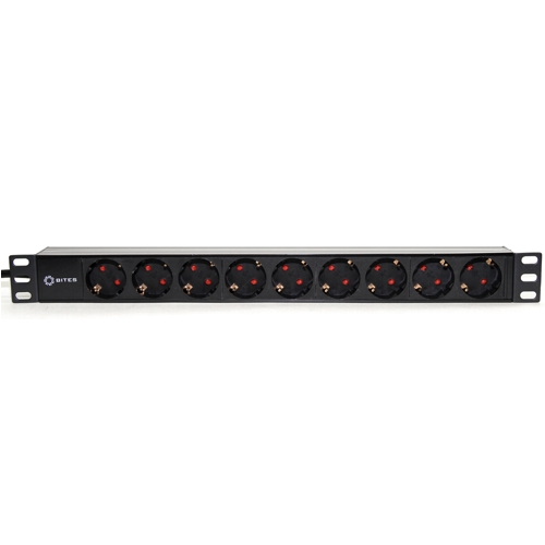 Блок силовых розеток 5Bites PDU919P-01 для 19д стоек вход евровилка  плюс  кабель 2м - вых сетевой фильтр 5bites sp5b 118 5 розеток 1 8 м