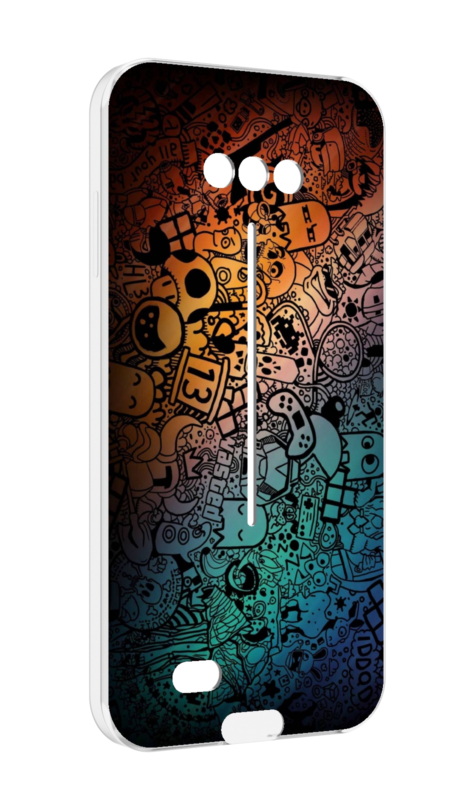 

Чехол MyPads стикеты в тени для Doogee S41/S41 Pro противоударный, Tocco