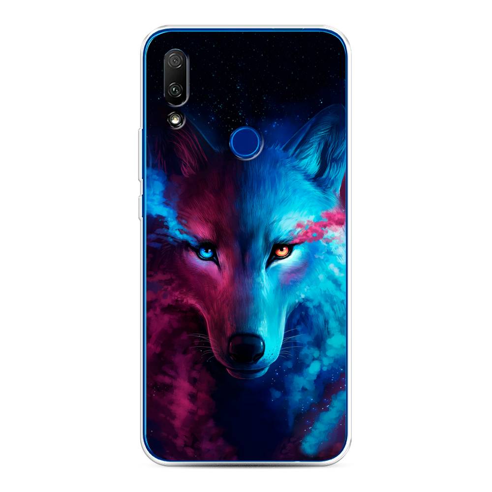 

Чехол Awog на Honor 9X "Волшебный волк", Черный;серый, 69950-1