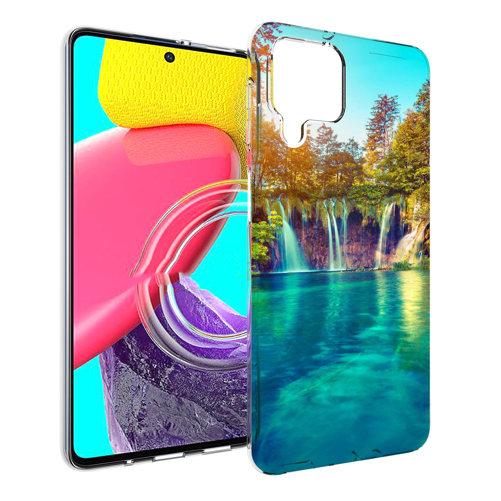 

Чехол MyPads Водапад-2 для Samsung Galaxy M53 (SM-M536), Прозрачный, Tocco