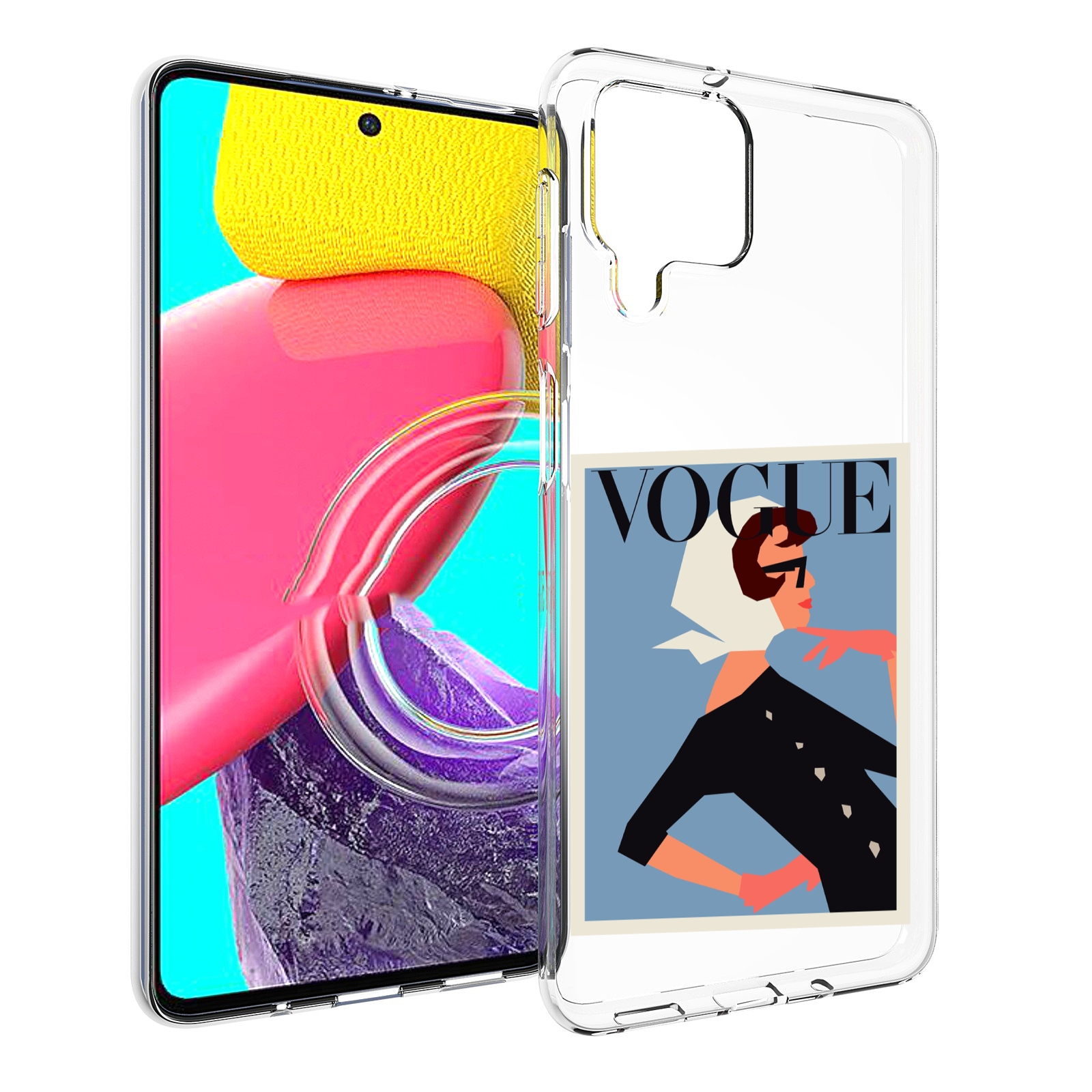 Чехол MyPads Вогуе картинка для Samsung Galaxy M53 (SM-M536)