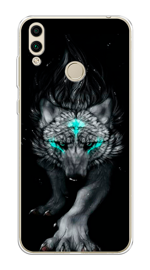 

Чехол Awog на Honor 8C "Волшебный волк", Черный;серый, 67150-2