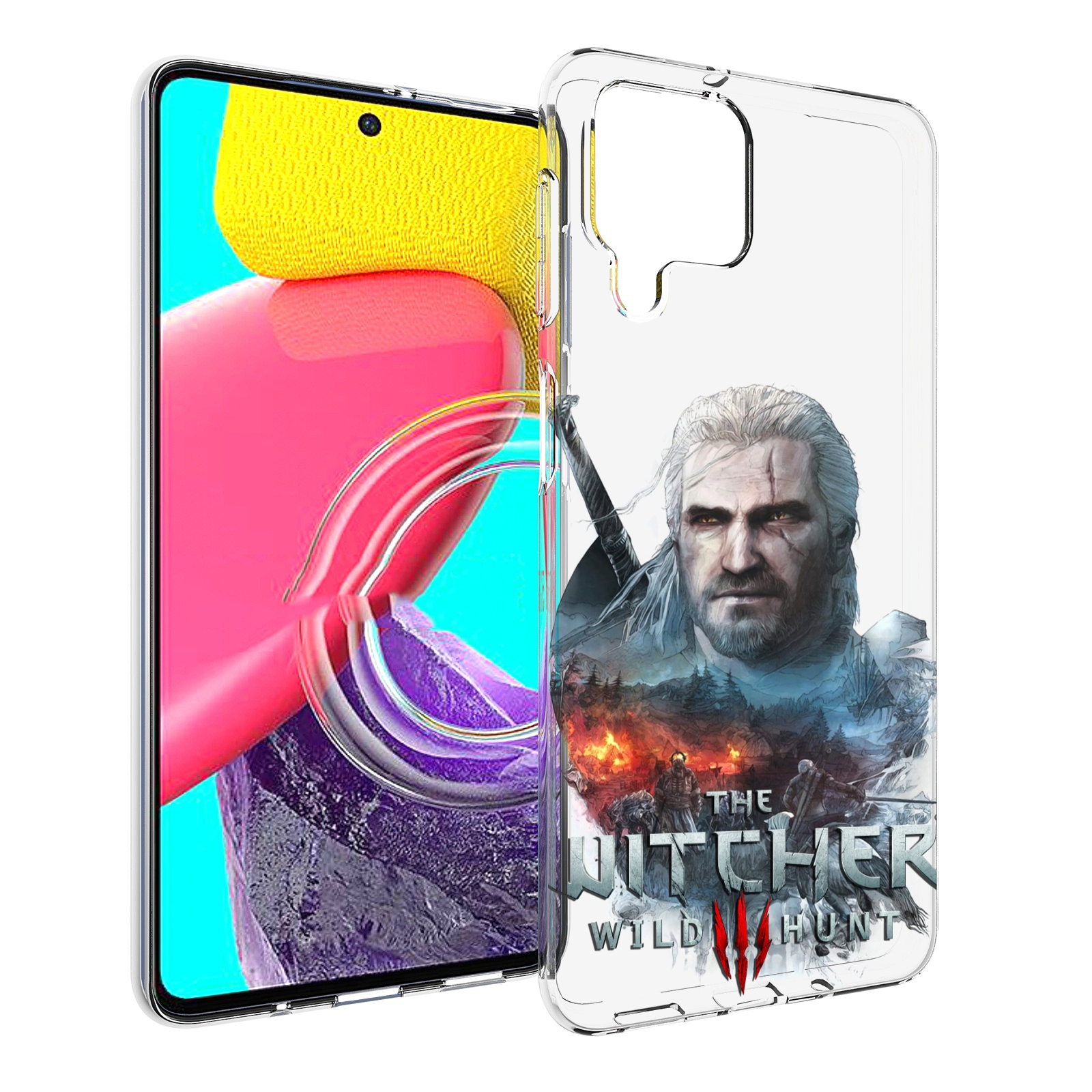 

Чехол MyPads Ведьмак для Samsung Galaxy M53 (SM-M536), Прозрачный, Tocco