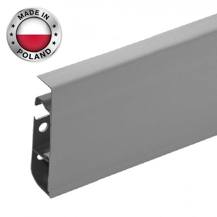 

Плинтус напольный CEZAR, HI-LINE PRESTIGE, Серый матовый, 088 (20 шт), PLINTUS-CEZAR-HI-LINE