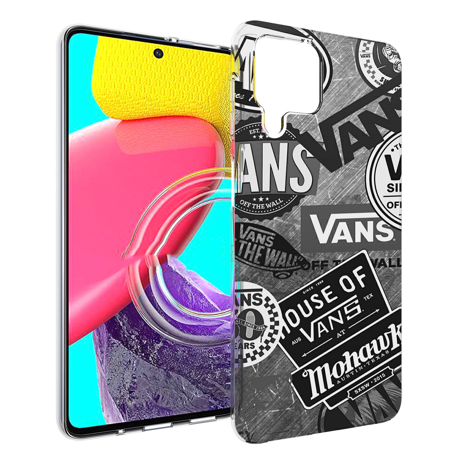 

Чехол MyPads Ванс-постер для Samsung Galaxy M53 (SM-M536), Прозрачный, Tocco