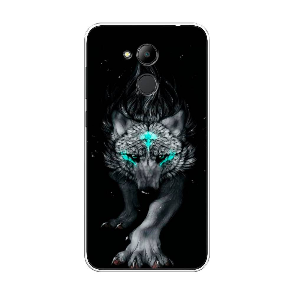 

Чехол Awog на Honor 6C Pro "Волшебный волк", Черный;серый, 63850-2