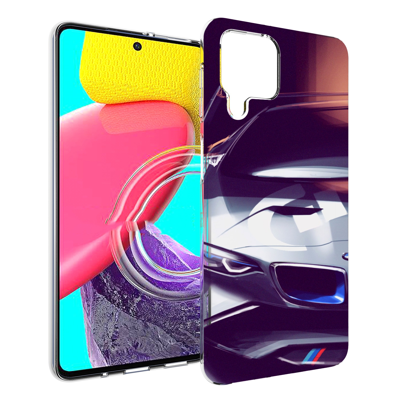 

Чехол Mypads Bmw Мужской Для Samsung Galaxy M53 (Sm-M536), Прозрачный, Tocco