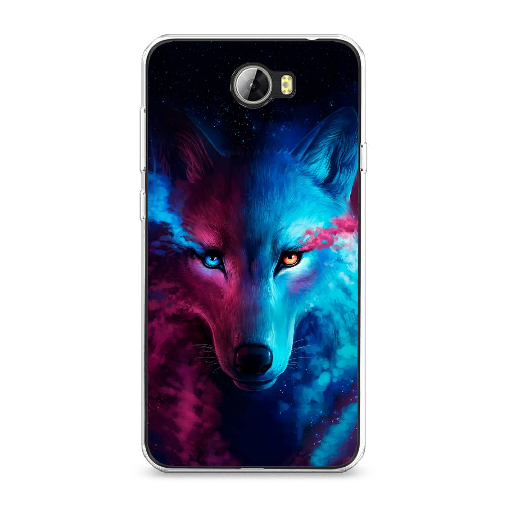 

Чехол Awog на Honor 5A "Волшебный волк", Черный;серый, 60350-1