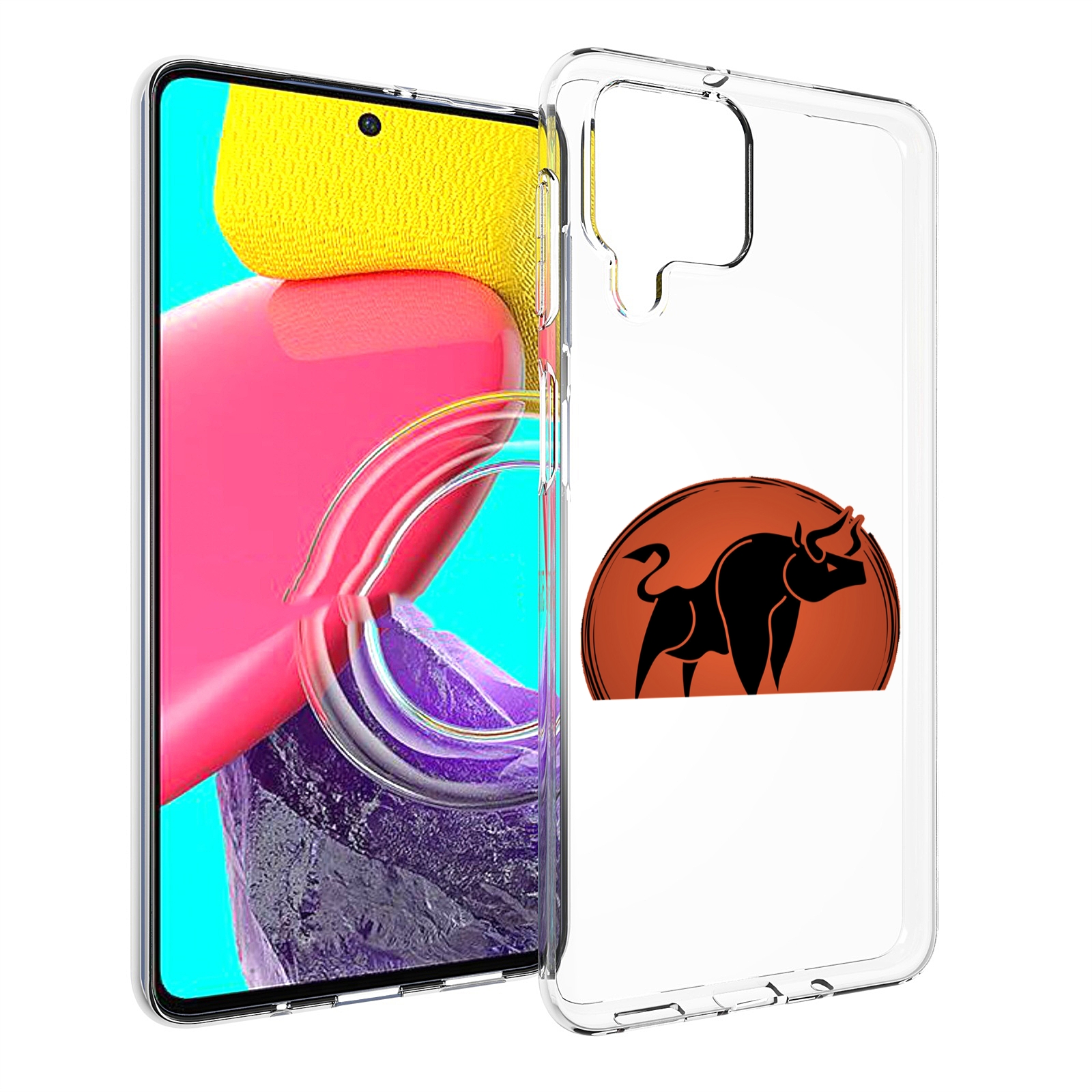 

Чехол MyPads Бык-2 для Samsung Galaxy M53 (SM-M536), Прозрачный, Tocco