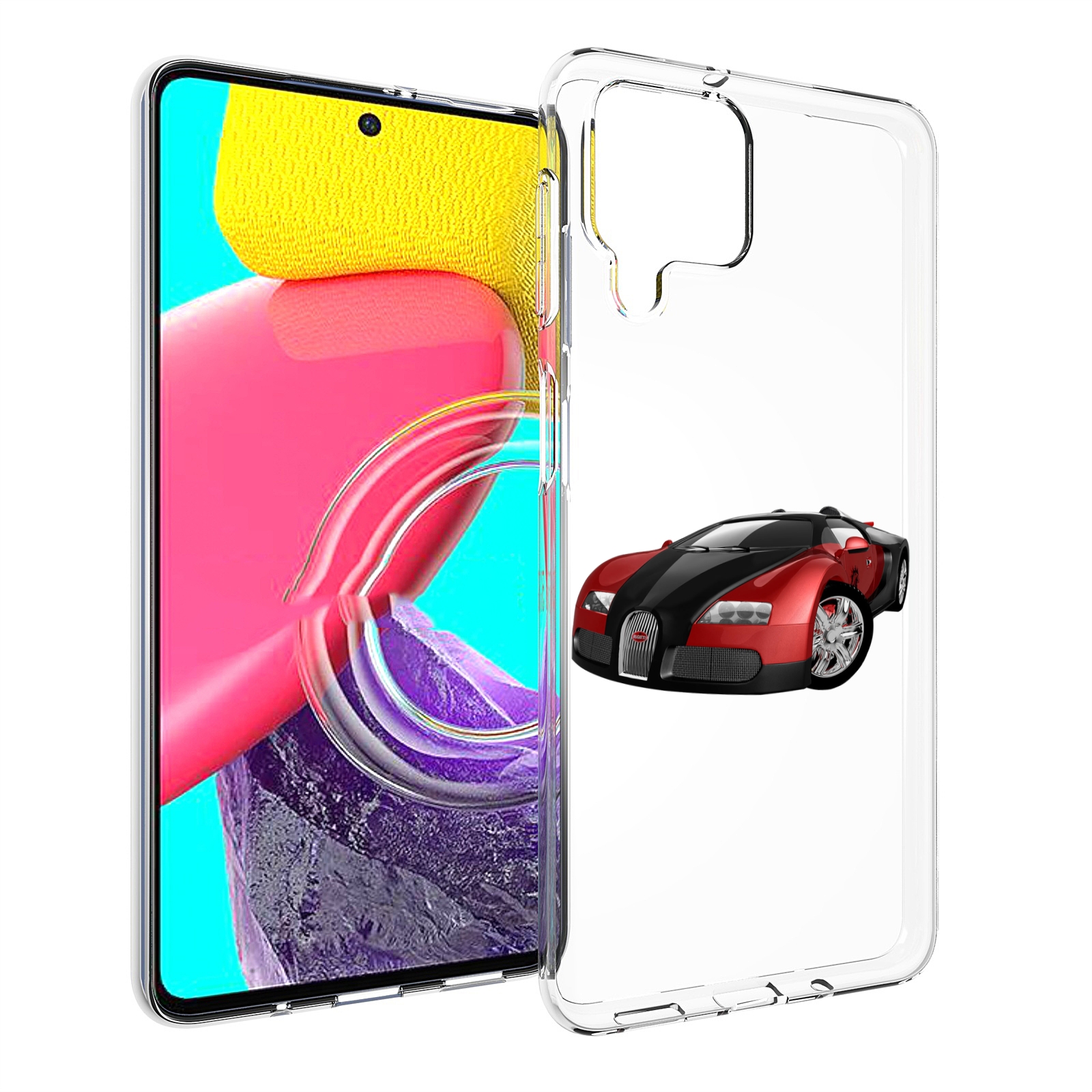 

Чехол MyPads Бука мужской для Samsung Galaxy M53 (SM-M536), Прозрачный, Tocco