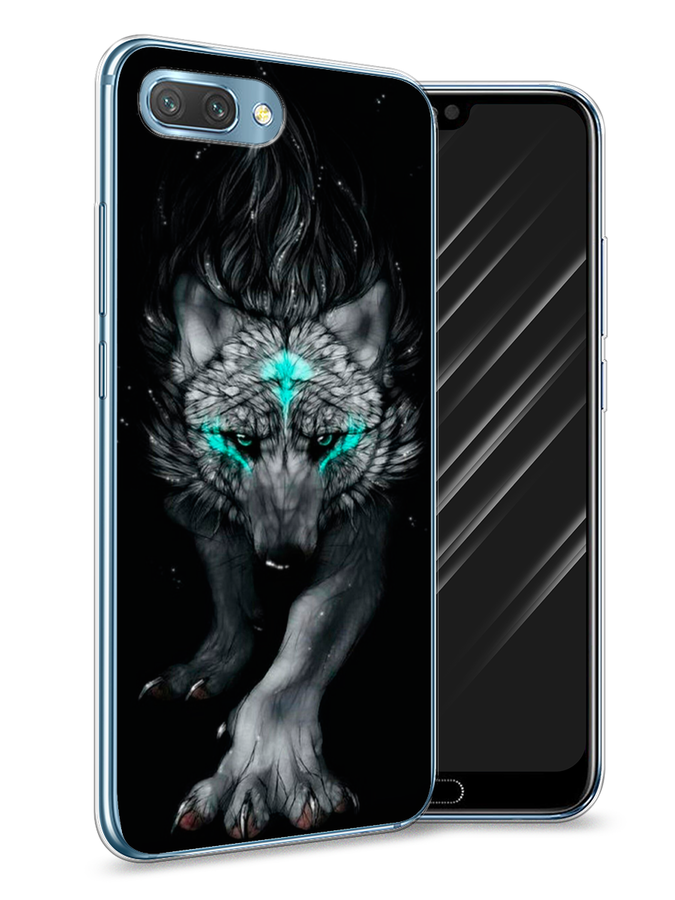 

Чехол Awog на Honor 10 "Волшебный волк", Черный;серый, 65350-2