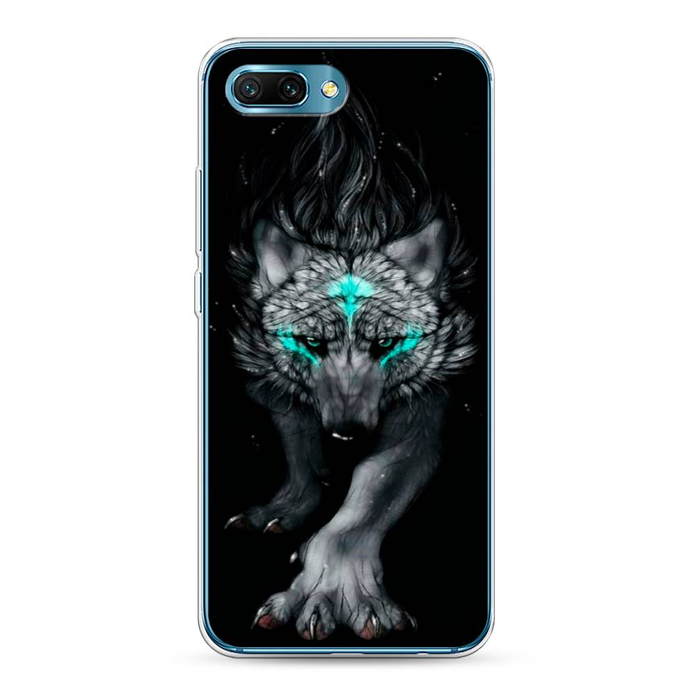 фото Чехол awog "волшебный волк" для honor 10