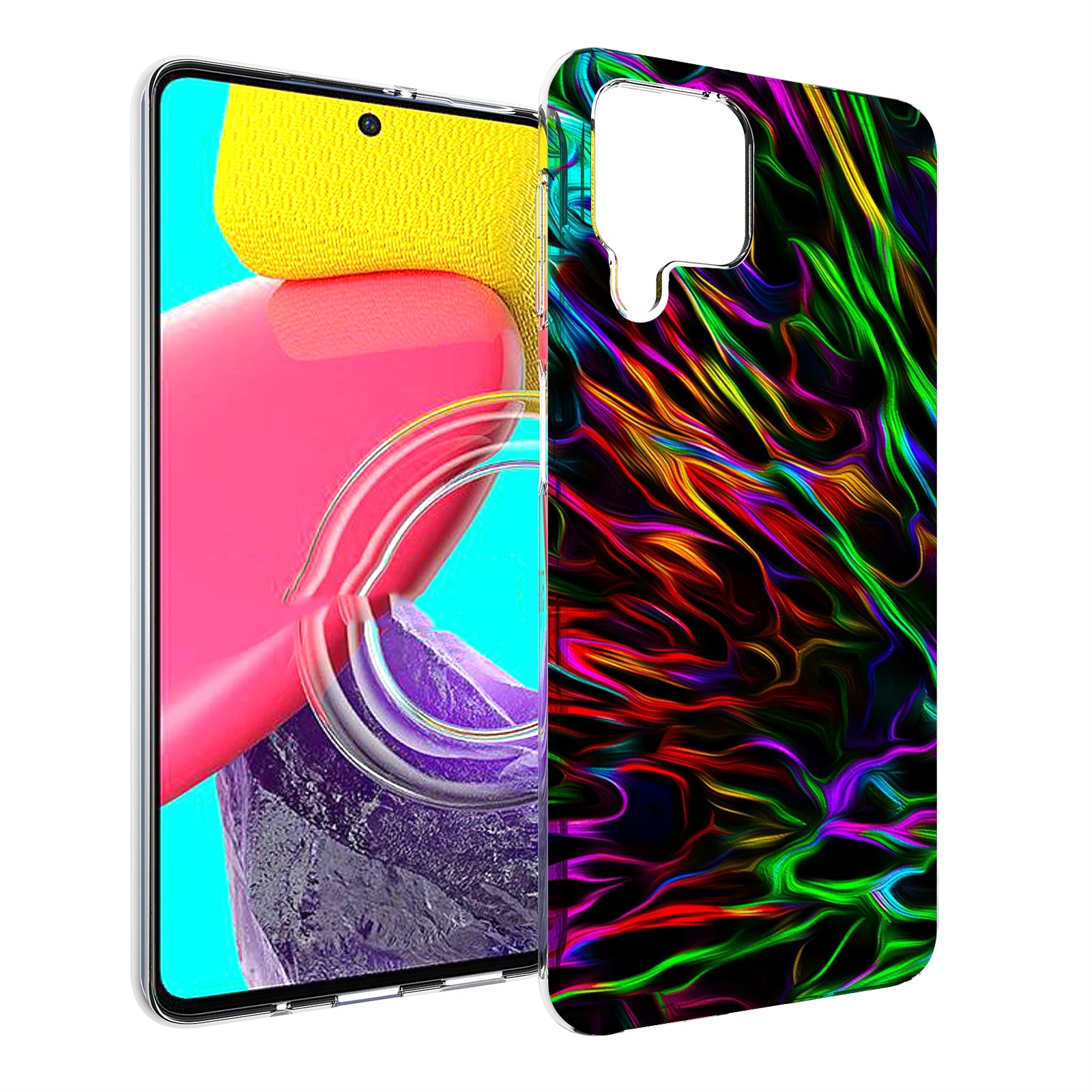

Чехол MyPads Бензин для Samsung Galaxy M53 (SM-M536), Прозрачный, Tocco