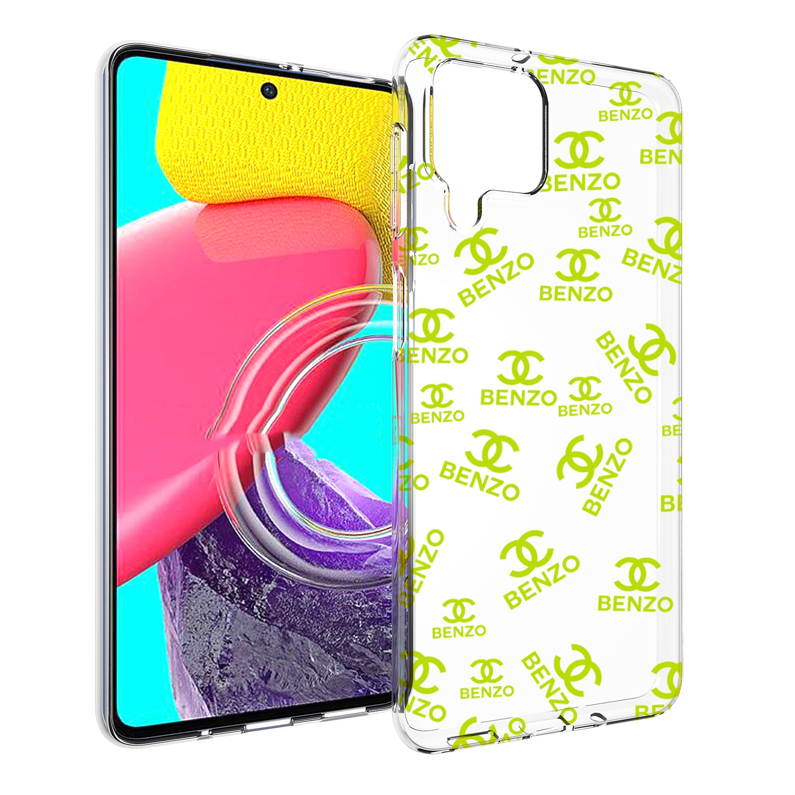 

Чехол MyPads Белый-Бензо для Samsung Galaxy M53 (SM-M536), Прозрачный, Tocco