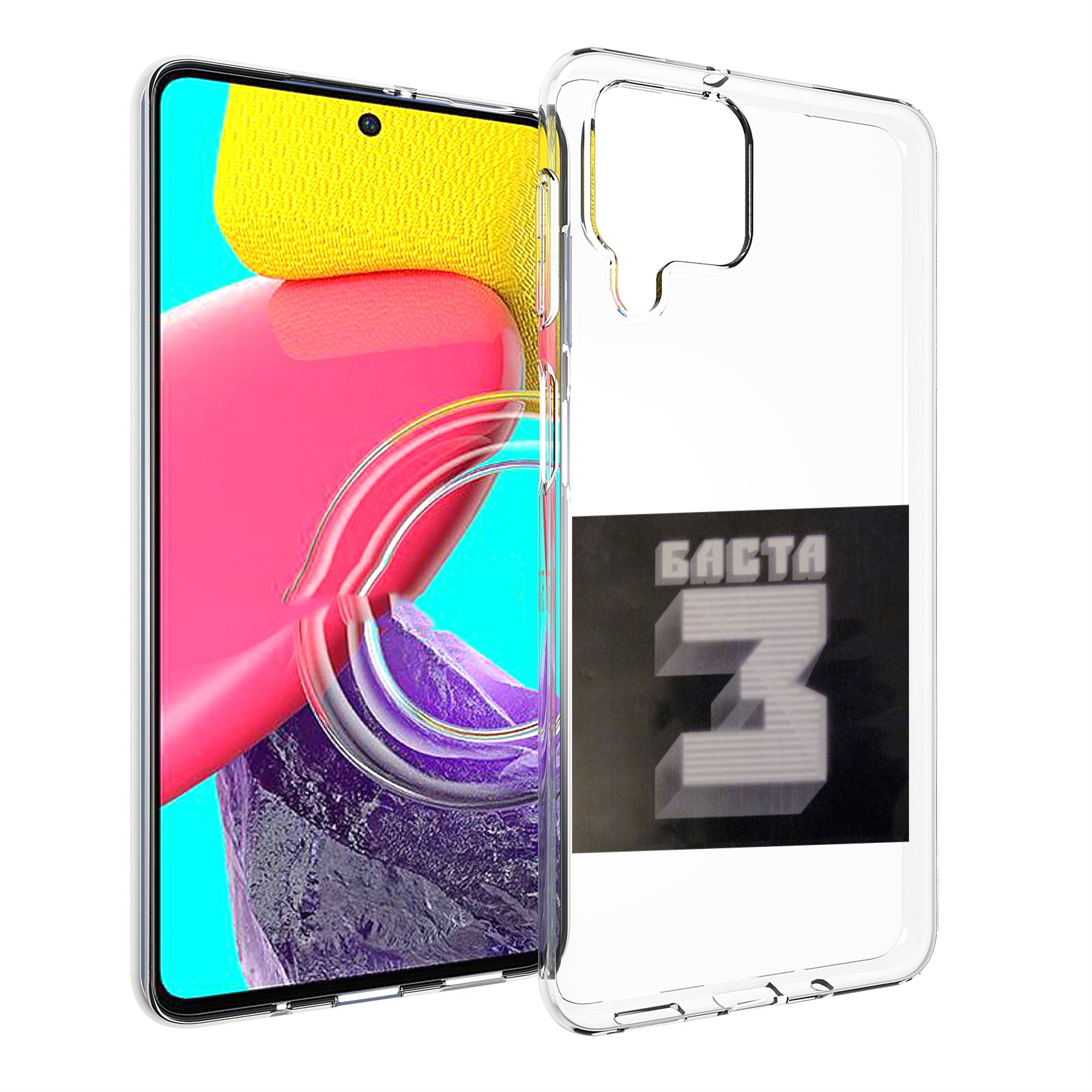 

Чехол Mypads Баста 3 Для Samsung Galaxy M53 (Sm-M536), Прозрачный, Tocco