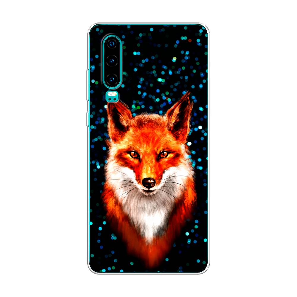 

Чехол Awog на Huawei P30 "Волшебная лиса", Оранжевый;черный;белый, 68550-1