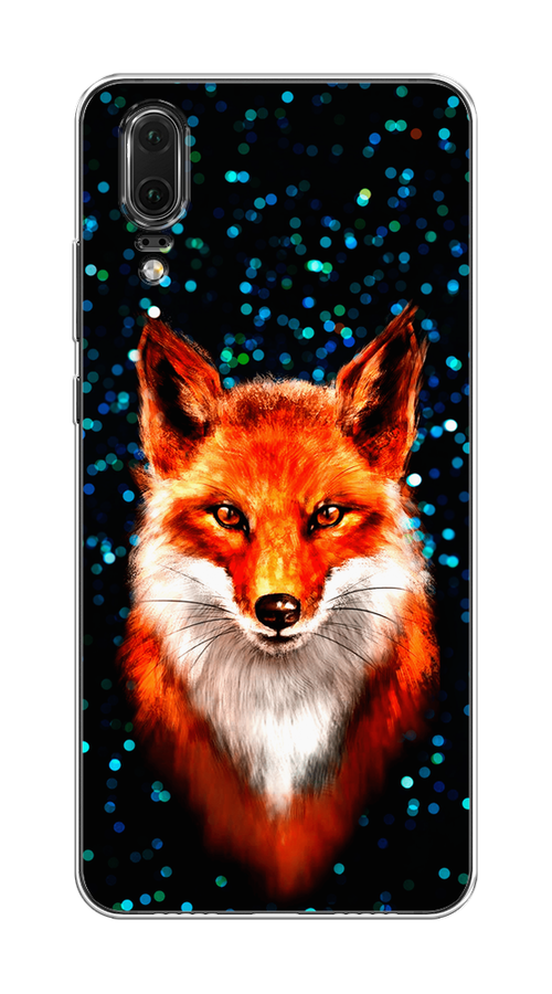

Чехол Awog на Huawei P20 "Волшебная лиса", Оранжевый;черный;белый, 64350-1
