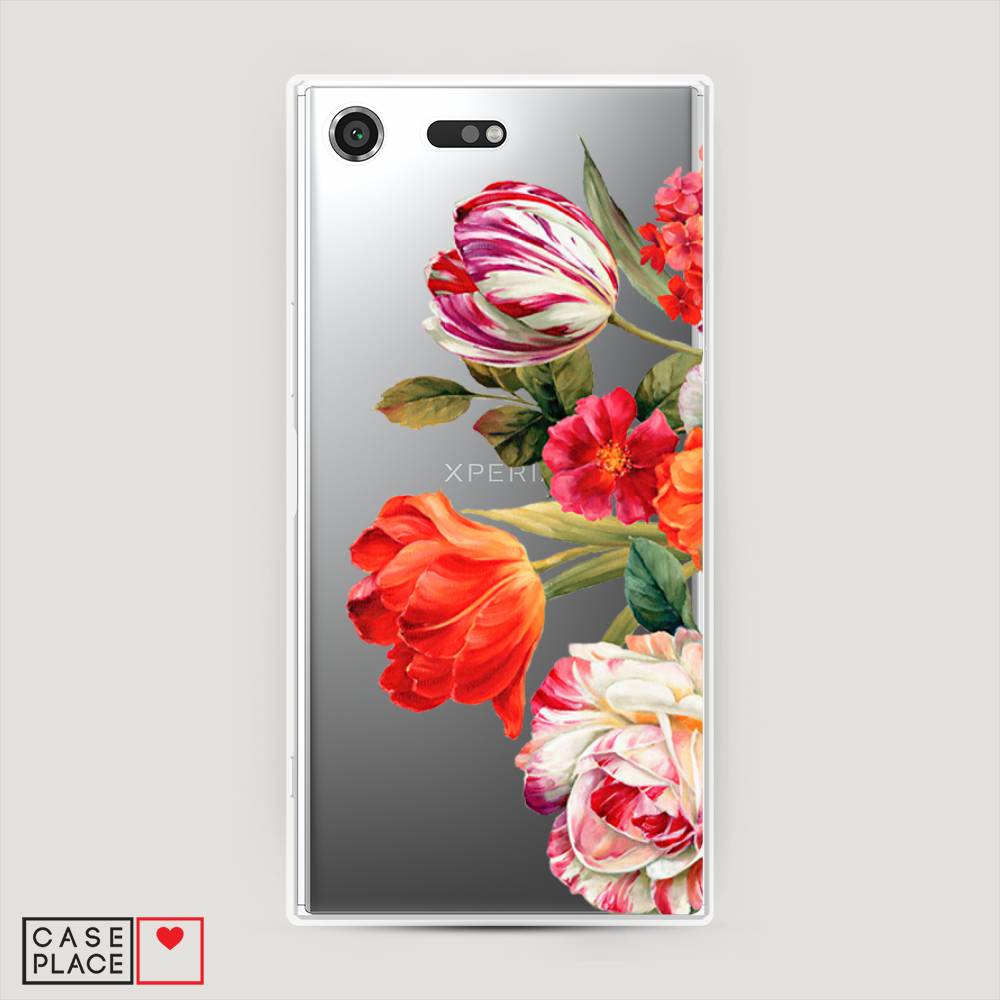 

Чехол Awog на Sony Xperia XZ Premium "Весенний букет", Разноцветный, 52450-8