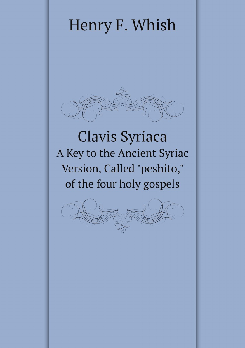 

Clavis Syriaca