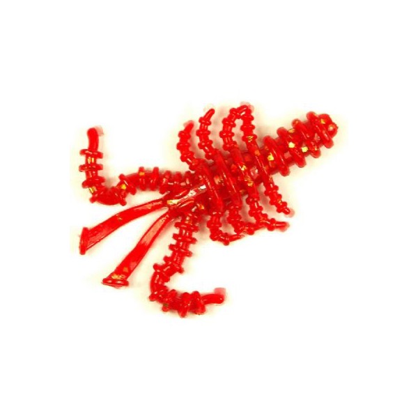

Мягкие приманки Bait Breath Mosya 2" (10 шт.) #117, Красный;золотистый, Mosya