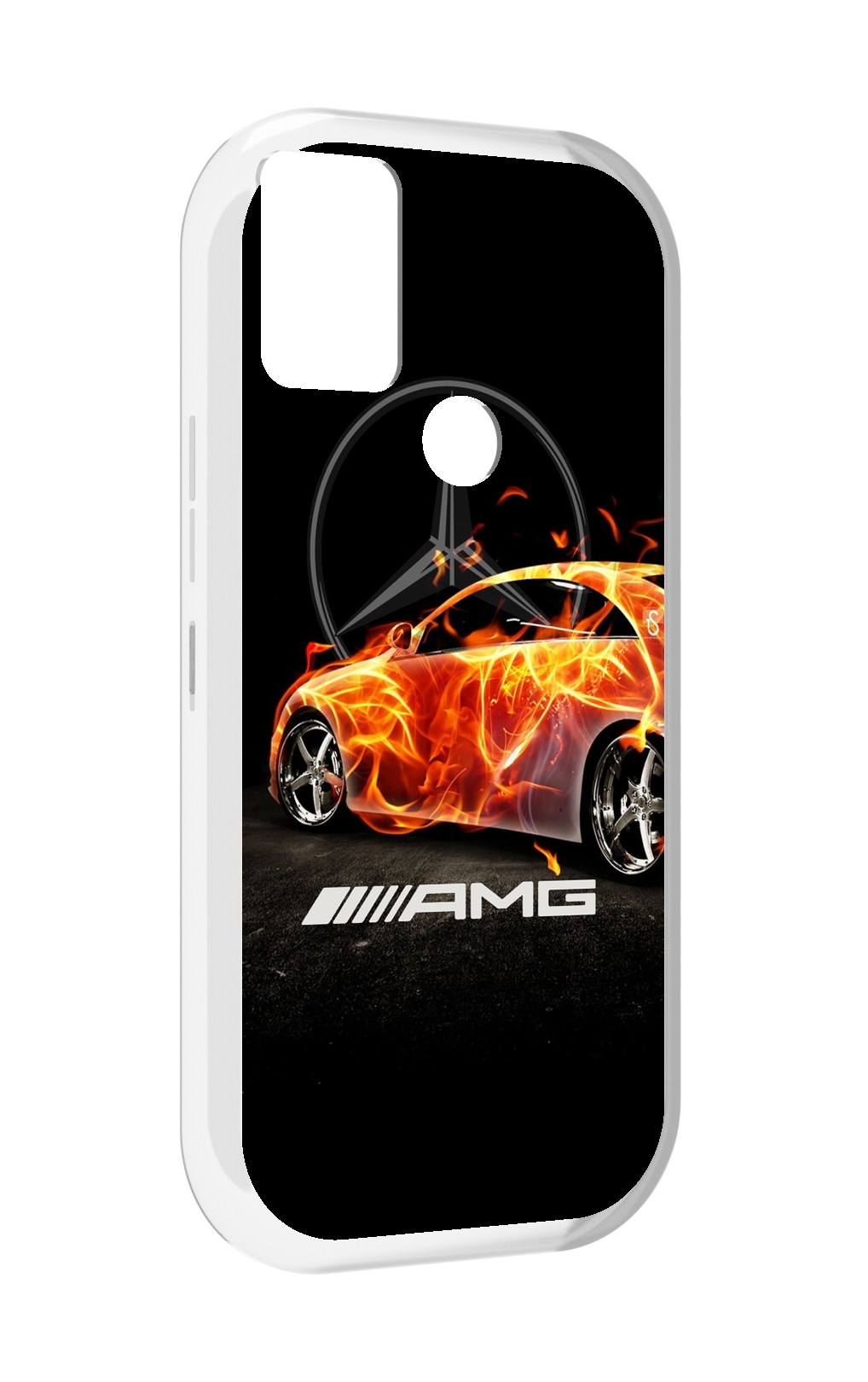 

Чехол MyPads АМГ мужской для UMIDIGI A9, Прозрачный, Tocco