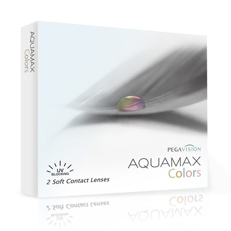 Контактные линзы Aquamax 38 Color Green 1 месяц 2 линзы R 86 -60 1236₽