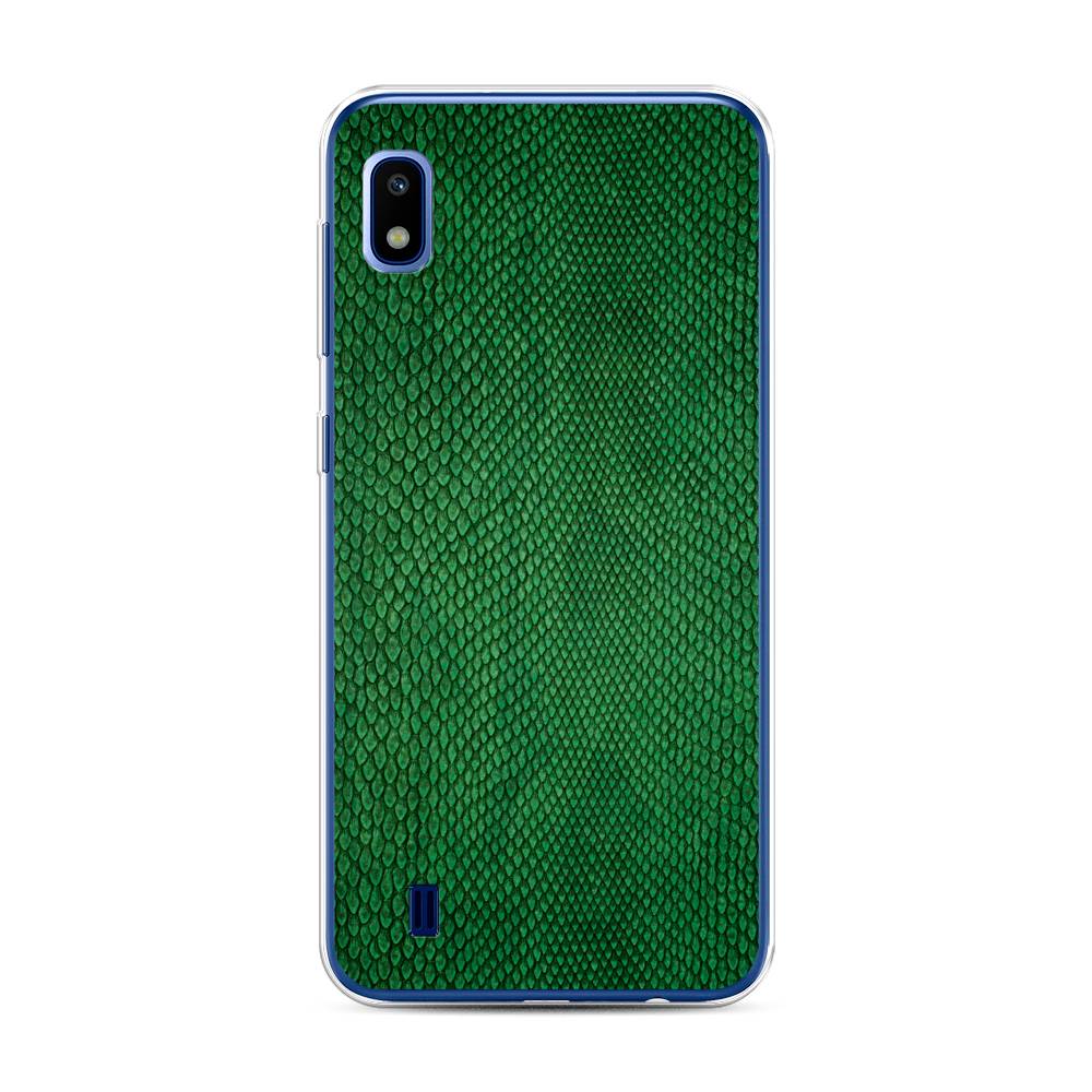 

Чехол Awog на Samsung Galaxy A10 "Изумрудная змея", Разноцветный, 27950-3