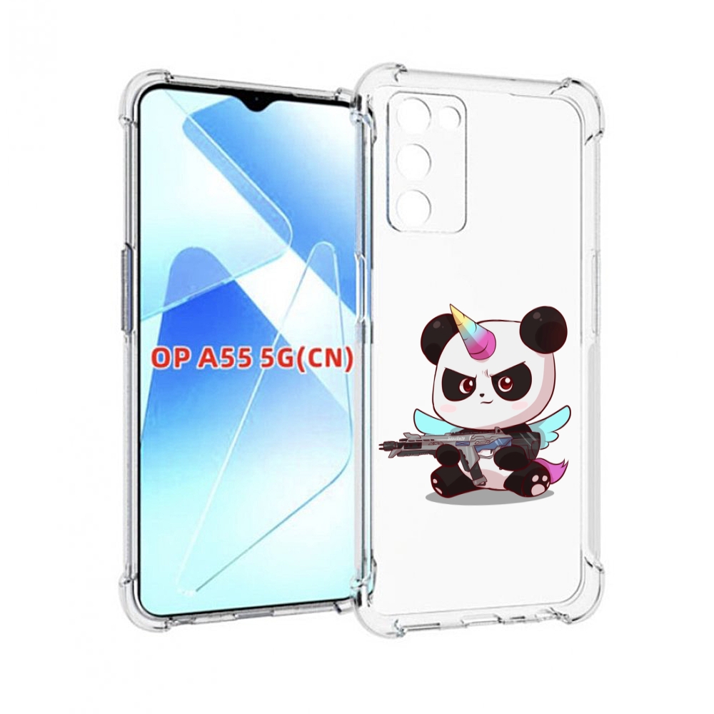 

Чехол MyPads панда-единорог детский для Infinix Zero X Neo, Прозрачный, Tocco