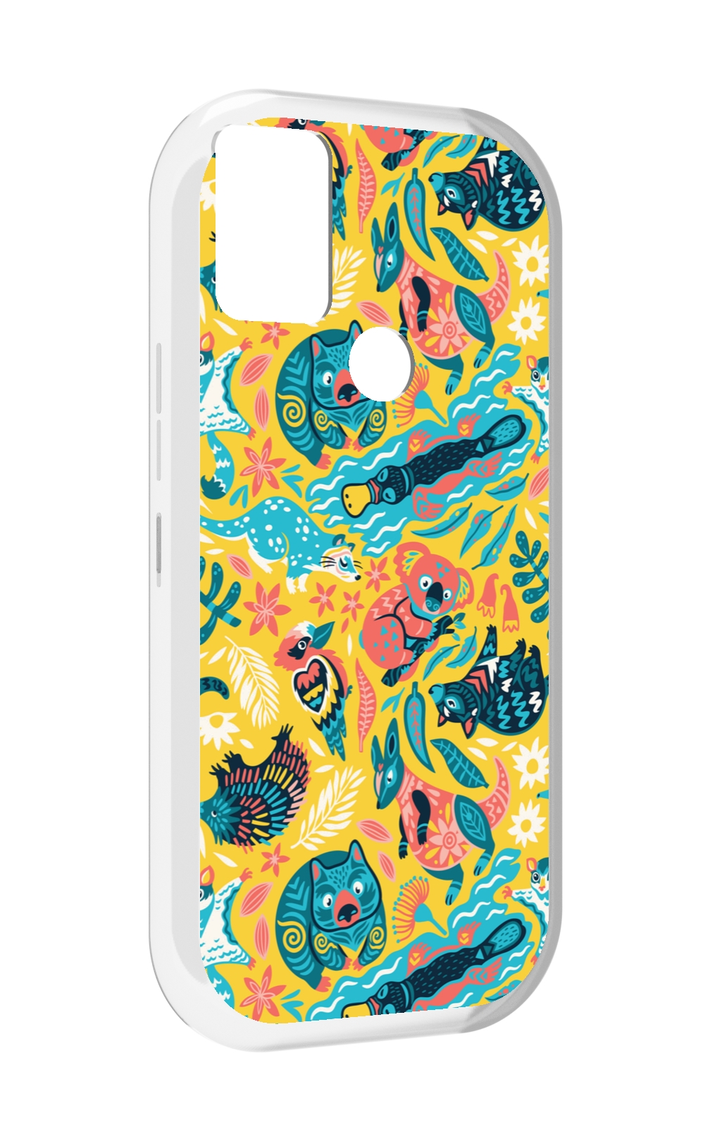 

Чехол MyPads seamless-pattern для UMIDIGI A9, Прозрачный, Tocco