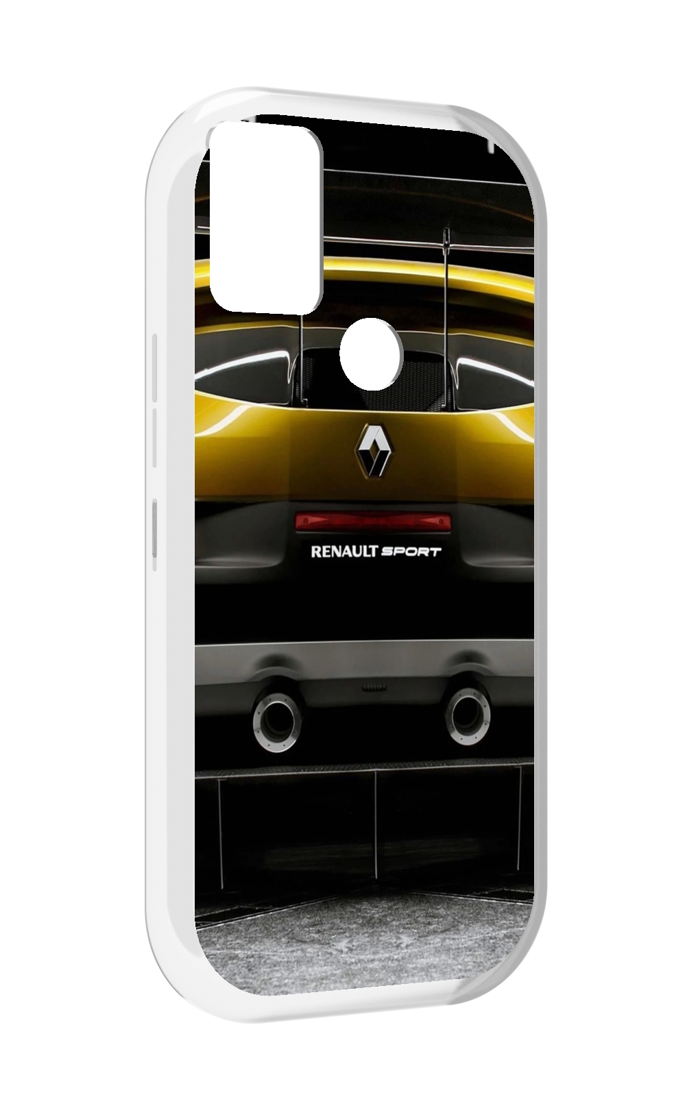 

Чехол MyPads renault-3 мужской для UMIDIGI A9, Прозрачный, Tocco