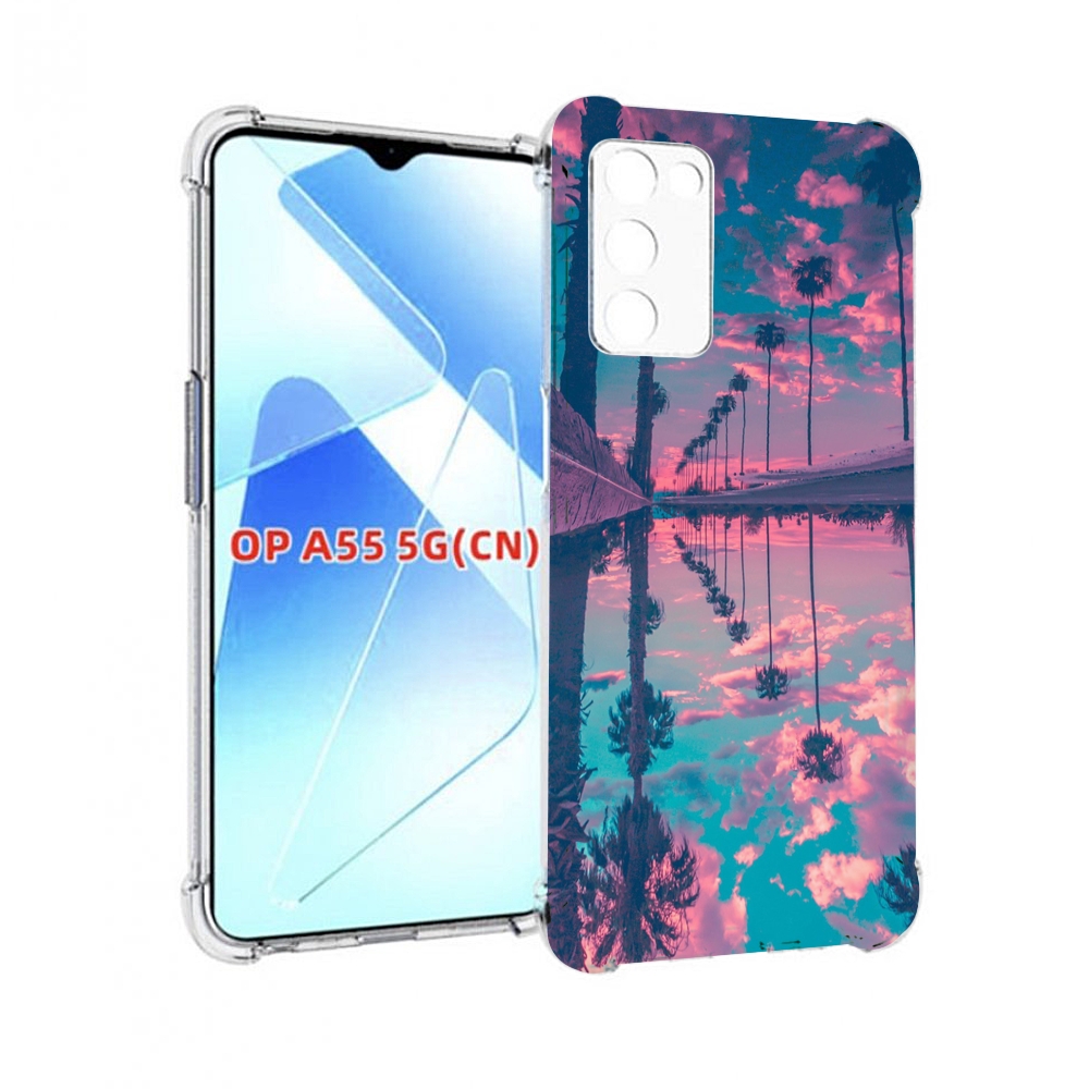

Чехол MyPads отражение-пальм для Infinix Zero X Neo, Прозрачный, Tocco