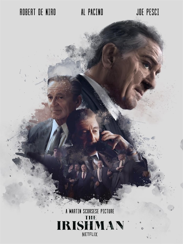 

Постер к фильму "Ирландец" (The Irishman) 50х70 см