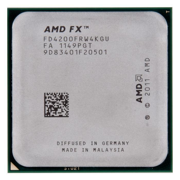 

Процессор AMD FX-4200 FD4200FRW4KGU AM3+, FX-4200