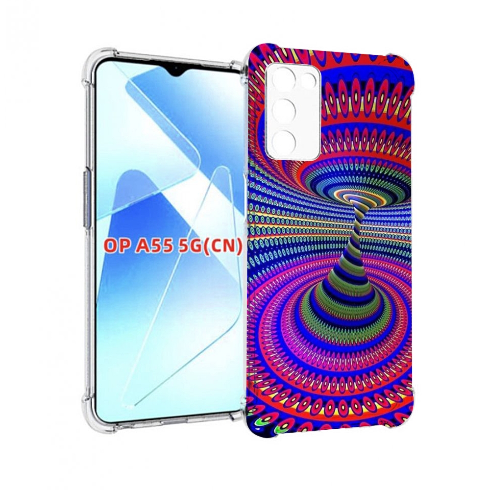 

Чехол MyPads оптическая иллюзия для Infinix Zero X Neo, Прозрачный, Tocco