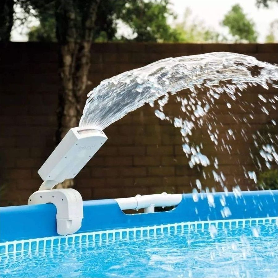 

Разбрызгиватель для бассейна с цветной подсветкой MULTI-COLOR LED POOL SPRAYER, Белый
