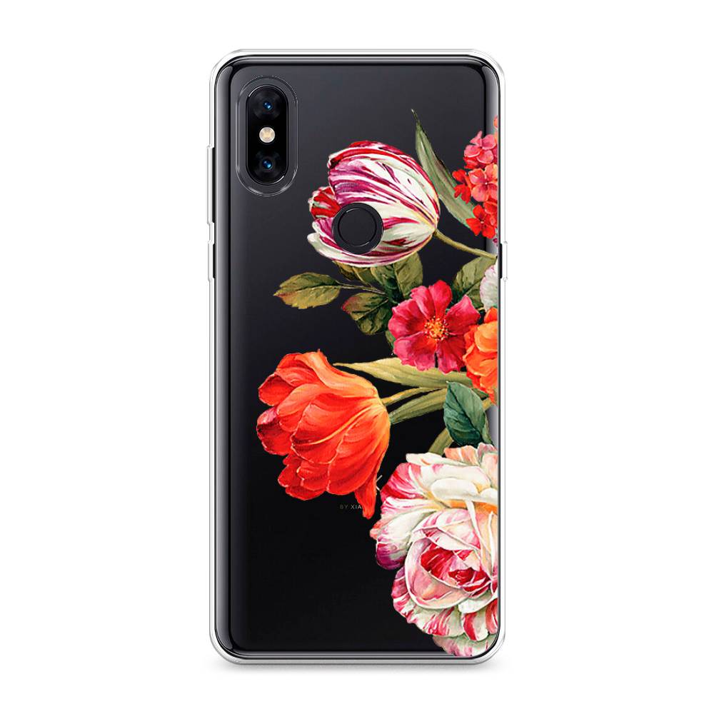 

Чехол Awog на Xiaomi Mi Mix 3 "Весенний букет", Разноцветный, 34950-8