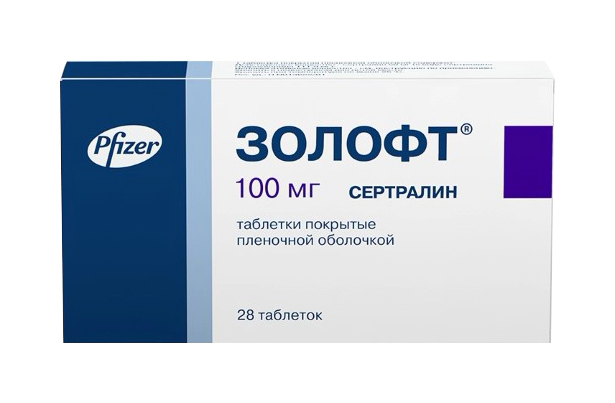 Купить Золофт таблетки 100 мг 28 шт., Pfizer