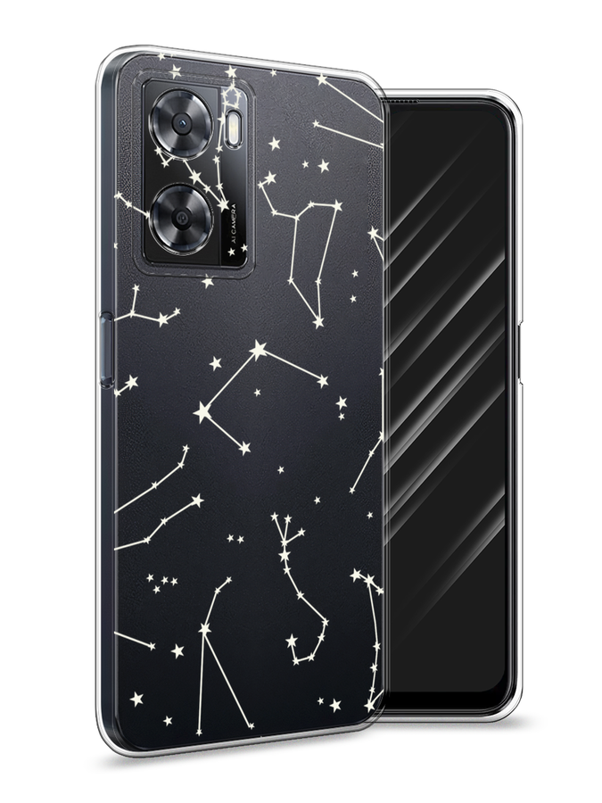 

Чехол Awog на Oppo A77 4G "Созвездия", Прозрачный;серый;бежевый, 2511550-1