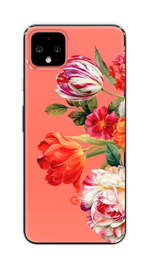 

Чехол Awog на Google Pixel 4 XL "Весенний букет", Разноцветный, 270550-8