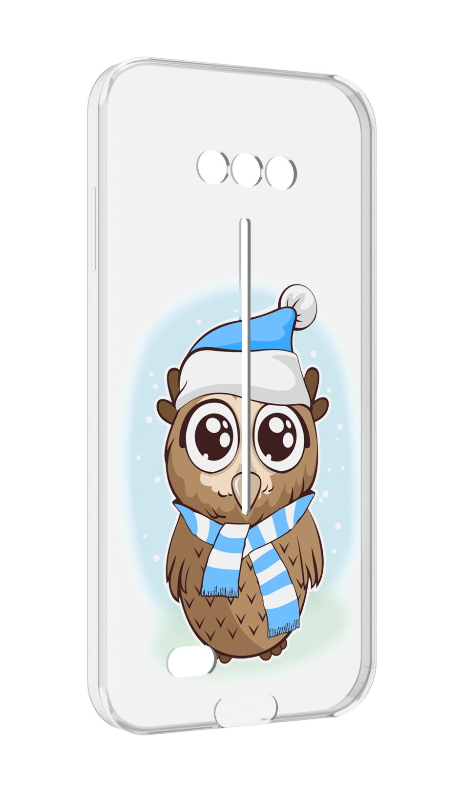 

Чехол MyPads сова-в-шарфике-и-шапке для Doogee S41/S41 Pro противоударный, Tocco