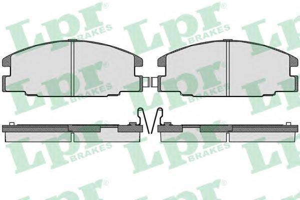 

Тормозные колодки Lpr 05P544