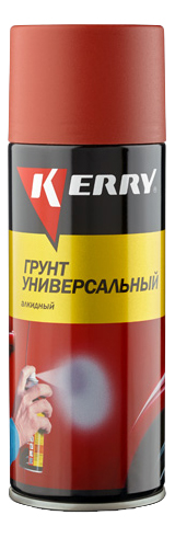 Грунтспрейчерный,аэрозоль,520мл.KERRYKR-925.3