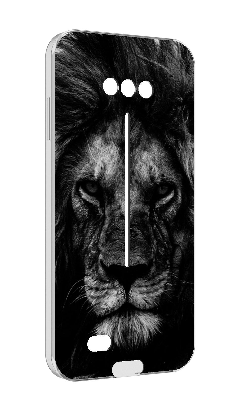 

Чехол MyPads смуглый лев мужской для Doogee S41/S41 Pro противоударный, Tocco